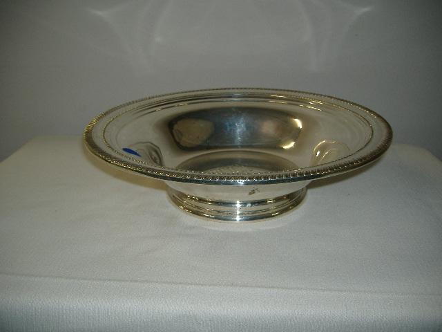 Picture 027.jpg - Fisher Sterling Silver Center Bowl - 3" height x 12" diam